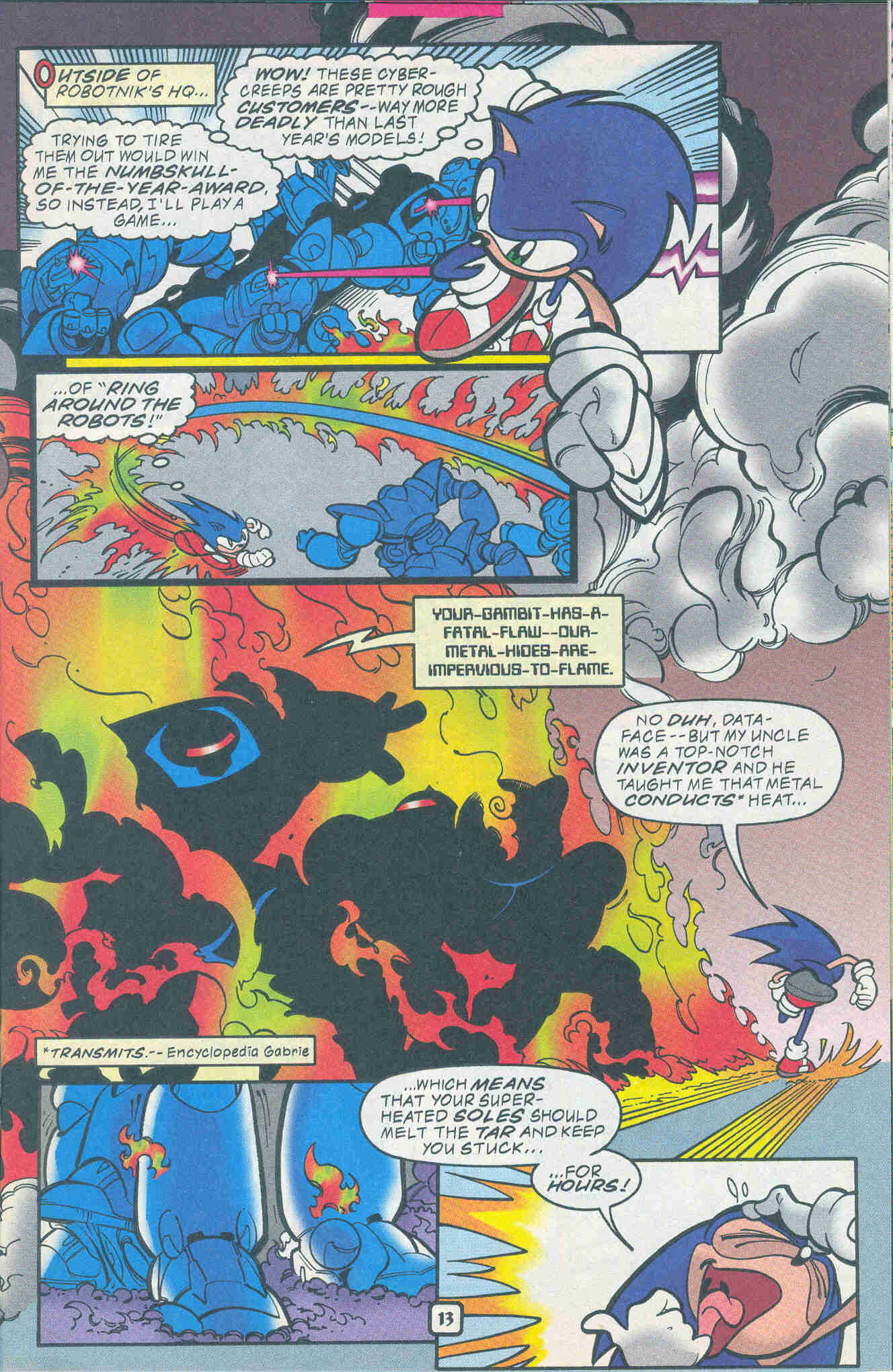 Sonic - Archie Adventure Series November 1999 Page 13